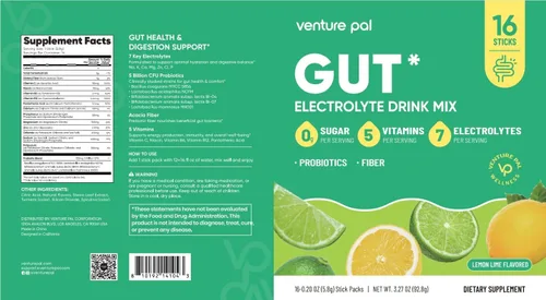 Vista 10 de Venture Pal Paquetes de hidratación sin azúcar + polvo de electrolitos