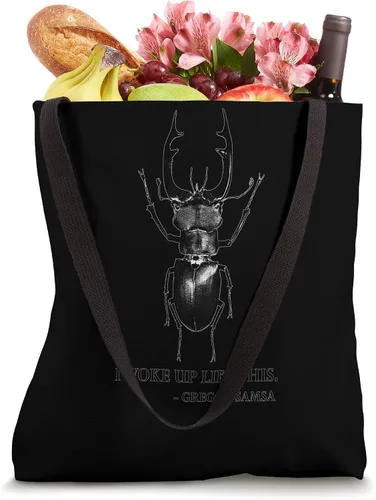Vista 4 de Franz Kafka The Transformation Literature Beetle - Bolsa tote