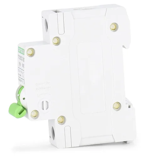 Vista 2 de Interruptor de circuito en miniatura DC de 12V-110V, protector de interruptor de batería de 6 amperios y 1 polo para sistema solar PV y RV, disparo
