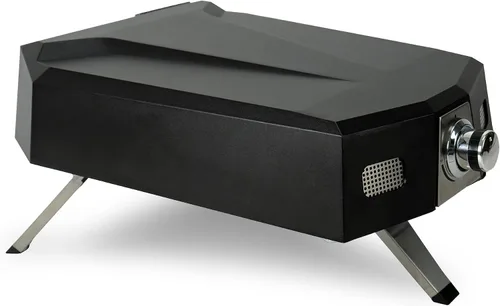 Vista 8 de Permasteel Horno de pizza de gas de 12 pulgadas con tapa, horno de pizza para exteriores, horno de pizza de gas portátil para exteriores