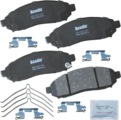 Vista 255 de Bendix - Pastillas de freno Priority1 CFM149 para Blue Bird TC1000, Chevrolet C30, Pickup, C35, C3500HD, G30, Van, K30, P30, R30, R3500, V30, V3500