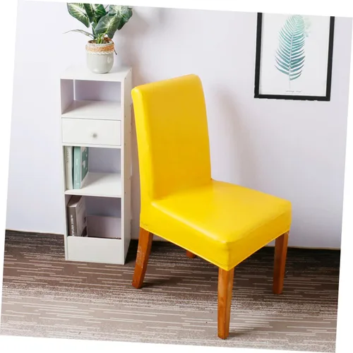 Vista 9 de DECHOUS Funda para silla de dormitorio, fundas de piel para sillas de cocina, fundas protectoras para sillas de comedor, fundas de silla