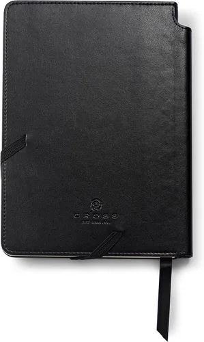 Vista 3 de Cross ATX - Bolígrafo recargable negro y diario de forro mediano, incluye caja de regalo premium, negro clásico