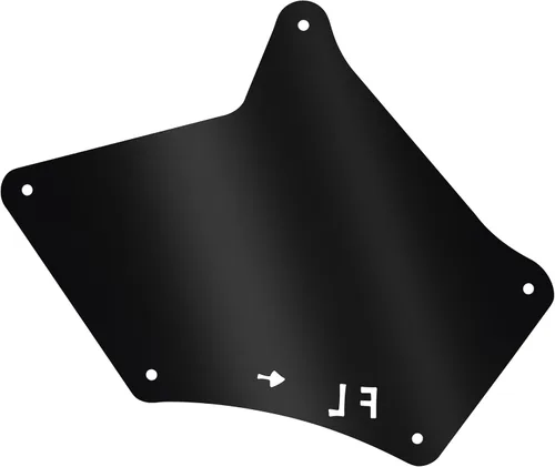 Vista 9 de ECOTRIC Protector contra salpicaduras compatible con Toyota 4 Runner 2003-2022 2007-2014 FJ Cruiser 2003-2020 Land Cruiser 2003-2020 Lexus GX460