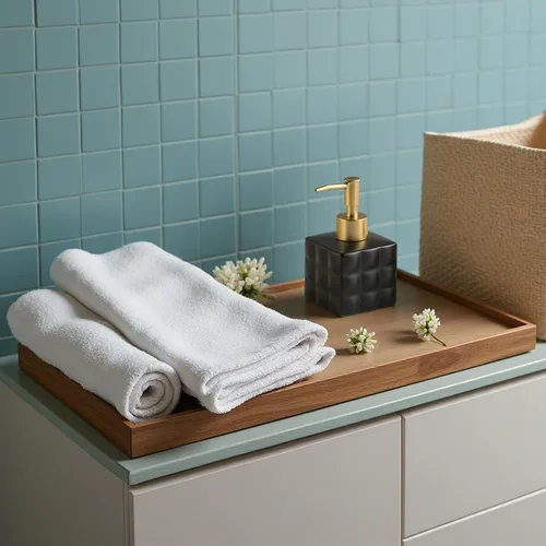 Vista 3 de Dispensador de jabón negro y dorado, acabado mate de cerámica, diseño retro con base cuadrada para encimera de fregadero de baño, dispensador
