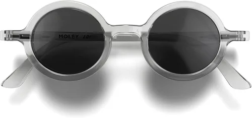 Vista 9 de LONDON MOLE® Gafas de sol Moley Gafas redondas frescas Hombre Mujer Unisex Bisagras de resorte