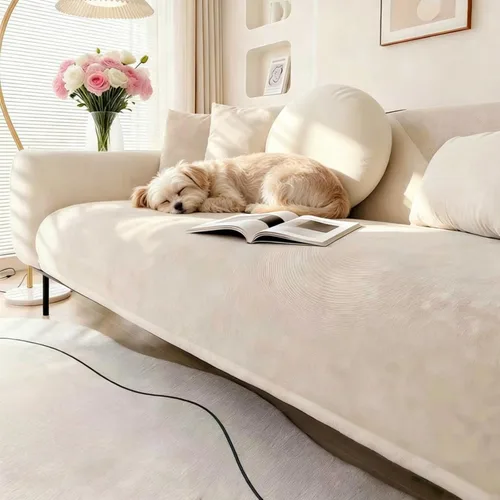 Vista 9 de Fundas de sofá lavables y fundas de sofá para perros, impermeables, antideslizantes, fundas para sofá de 3 cojines, aptas para mascotas