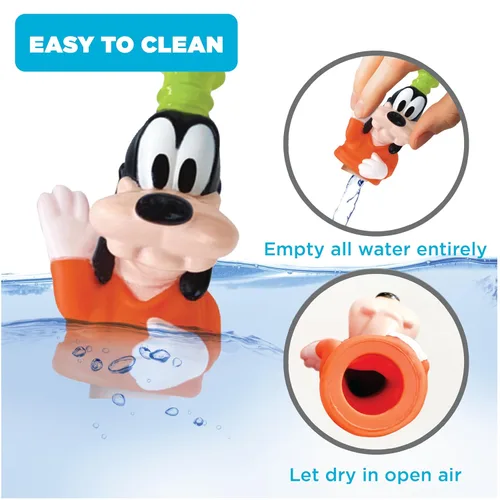 Vista 3 de Disney Mickey & Friends - Juego de marionetas de dedo de 10 piezas, recuerdos de fiesta, historia educativa, juguetes flotantes para piscina y playa