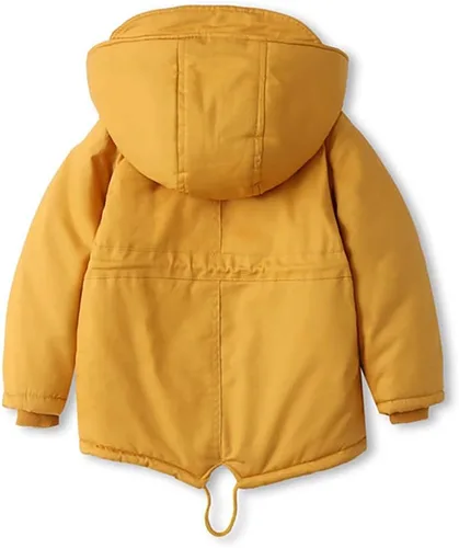 Vista 2 de WEONEDREAM Abrigos de invierno para niños y niñas, trajes cálidos para niños, chaqueta resistente al viento para niños de 1 a 8 años