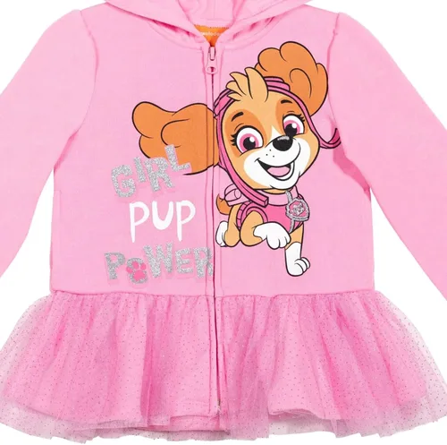 Vista 2 de Paw Patrol Skye - Sudadera con capucha y cremallera para bebé a niño grande