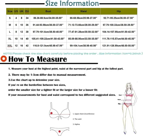 Vista 5 de HUANKD Traje de baño de dos piezas para mujer, traje de baño de dos piezas con estampado de espalda descubierta, conjunto de bikini