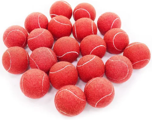 Vista 11 de URBEST Pelota de tenis avanzada, paquete de 20 unidades, pelotas de tenis de entrenamiento para jugadores novatos, pelotas de juego para perros