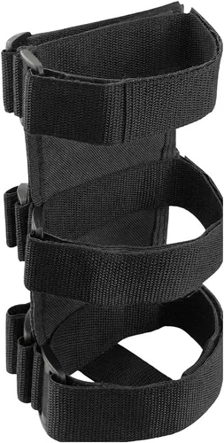 Vista 13 de Soporte para extintor de barra enrollable Ohleats, correa ajustable para extintor de incendios con patrón de bandera americana, accesorios