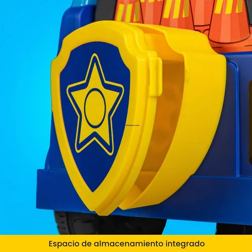 Vista 6 de Paw Patrol Chase - Coche infantil de 6 V con batería recargable