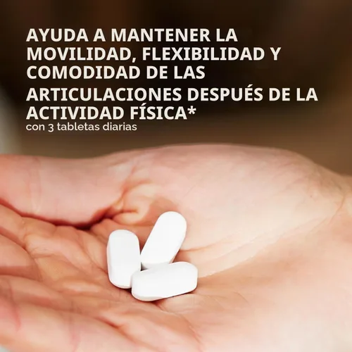Vista 3 de Solgar tabletas de Glucosamina de ácido hialurónico condroitín sulfato MSM (sin ostras), SF0018977, 1, 1
