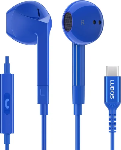 Vista 25 de LUDOS FEROX - Auriculares intraurales con cable, auriculares con micrófono, aislamiento de ruido con cable para auriculares Jack de 0.138 pulgadas