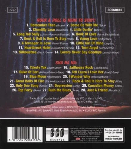 Vista 2 de Rock & Roll Is Here to Stay Sha Na Na