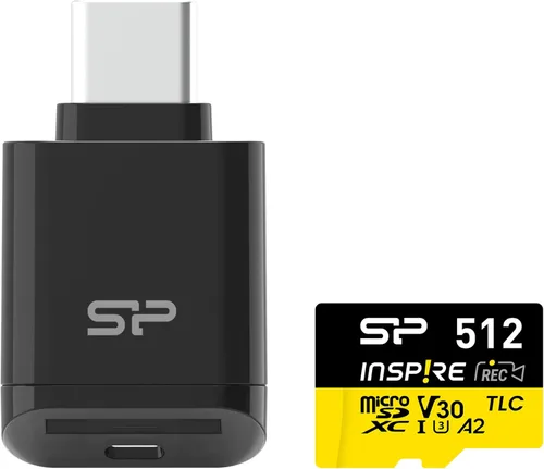 Vista 3 de Silicon Power - Paquete de 3 tarjetas de memoria micro SDXC Elite UHS-I de 64 GB con adaptador SD