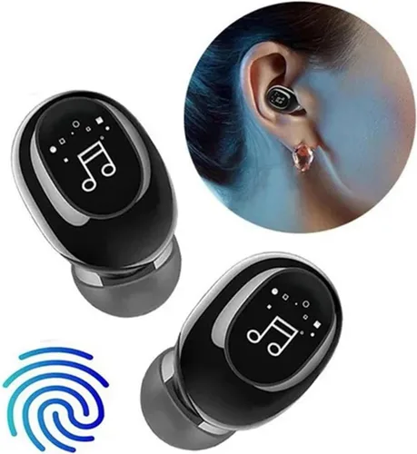 Vista 3 de XUMIUZIY Wireless Single Earbud, Touch Control BT 5.0 with 8mm Dynamic Driver, 3H Playtime IPX4, for Workouts Commuting (Black)