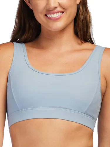 Vista 2 de Stelle Sujetador deportivo con tirantes para mujer, cobertura completa, brasier deportivo con espalda cruzada, brasier acolchado para entrenamiento