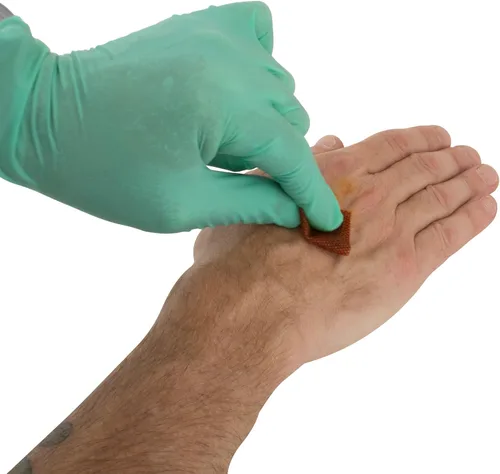 Vista 8 de Dynarex Povidone Yodine Prep Pads, tamaño mediano, empaquetadas en paquetes individuales de papel de aluminio, marrón, 1 caja de 1000 almohadillas