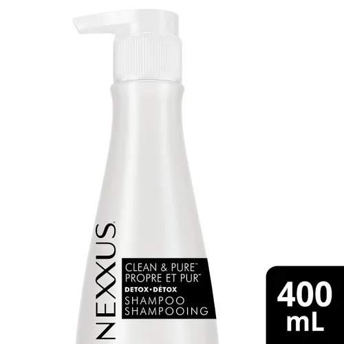 Vista 2 de Nexxus Champú clarificante limpio y puro con ProteinFusion, para cabello nutrido sin parabenos 13.5 oz