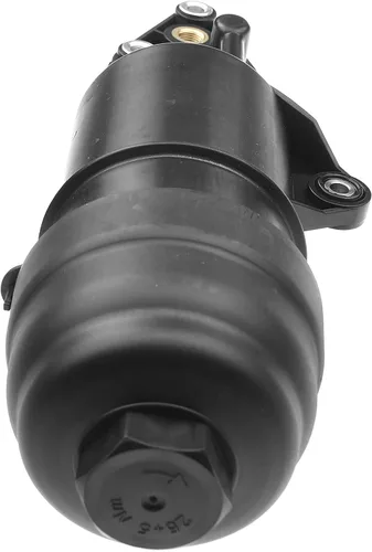 Vista 3 de A-Premium Conjunto de carcasa del filtro de aceite del motor compatible con Audi
