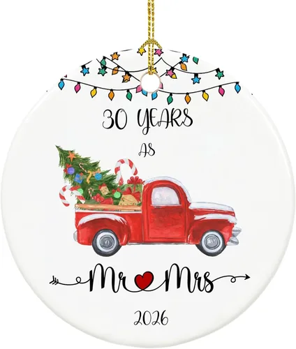 Vista 13 de Adorno de Navidad de jubilación 2026, adorno de primera Navidad para jubilados 2026, regalos de jubilación para mujeres, regalos de cerámica de 2.9