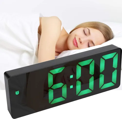 Vista 5 de Hermoso reloj electrónico USB, reloj, reloj electrónico, despertador, para el hogar multifuncional duradero