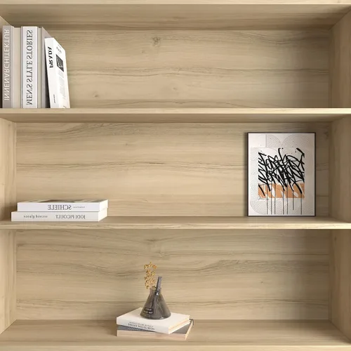 Vista 3 de CHIHUT Papel de contacto de grano de madera de roble claro de 12 x 100 pulgadas, papel tapiz de madera gruesa, impermeable, autoadhesivo, papel