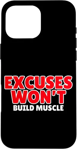 Vista 19 de Funda divertida con frase motivacional para iPhone 16 Fitness