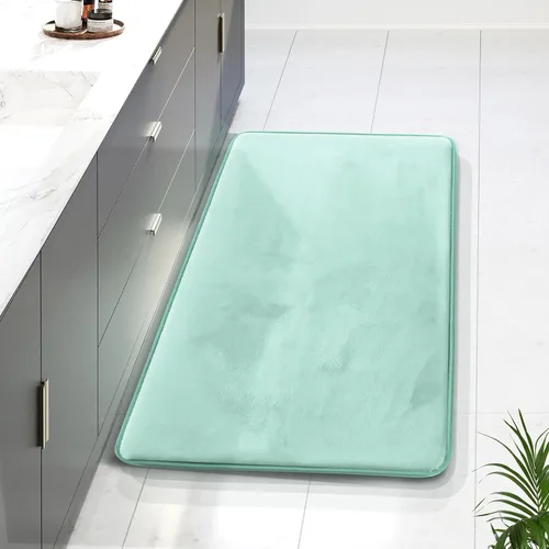 Vista 96 de Clara Clark tapete para baño, regadera o tina, de gomaespuma, negro, antiderrapante Camel Oro