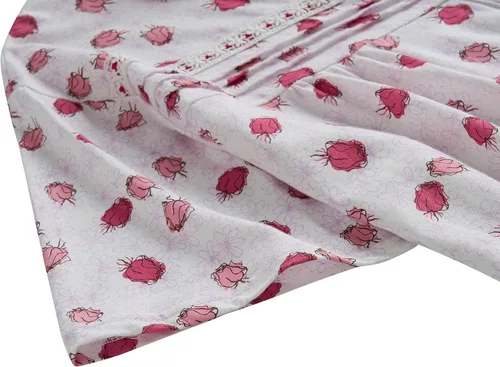 Vista 3 de Keyocean - Camisones para mujer, 100% algodón, suave, ligero, cómodo, ropa de dormir