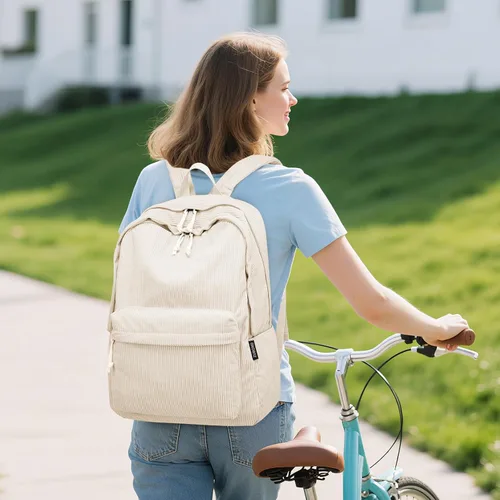 Vista 7 de ZUBOND Mochila para niñas y niños escolares, ligera, para adolescentes, estudiantes universitarios, mujeres y hombres, bonita mochila grande