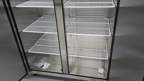 Vista 3 de Alcance de acero inoxidable de 2 puertas en congelador comercial - MBF8002