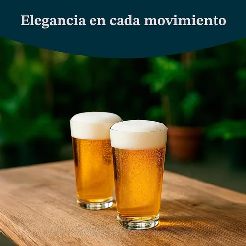 Vista 4 de Libbey 1639HT Restaurant Basics DuraTuff - Juego de 12 vasos de pinta de 16 onzas, vasos resistentes multiusos, vasos de vidrio para cerveza, agua