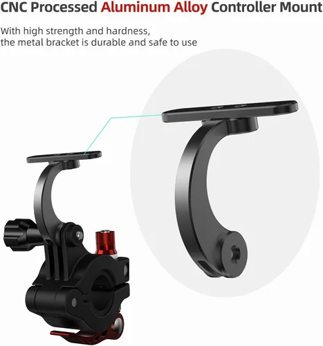 Vista 5 de Soporte para bicicleta DJI RC Controller Clip de bicicleta Soporte para manillar de bicicleta compatible con DJI Mavic/Mini 3 Pro/Mini 3/Mavic 3/Air