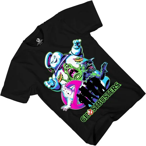 Vista 3 de Ghostbusters Mens Stay Puft Shirt Stay Puft Logo Tee Shirt Graphic T-Shirt