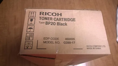 Vista 2 de Ricoh Cartucho de tóner negro tipo BP20 402455