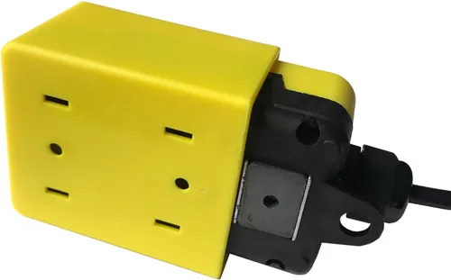Vista 2 de Interruptor de control remoto para remolque de volquete, 4 cables, control remoto de bomba hidráulica de 12 V CC, interruptor de control hacia