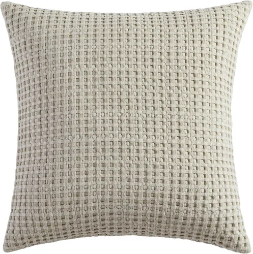 Vista 19 de Levtex Home - Mills Waffle Taupe - Almohada decorativa (12 x 24 pulgadas) - Waffle - Taupe