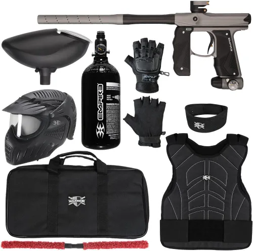 Vista 11 de Action Village Empire Mini GS TP Level 2 Kit de pistola de paintball protector