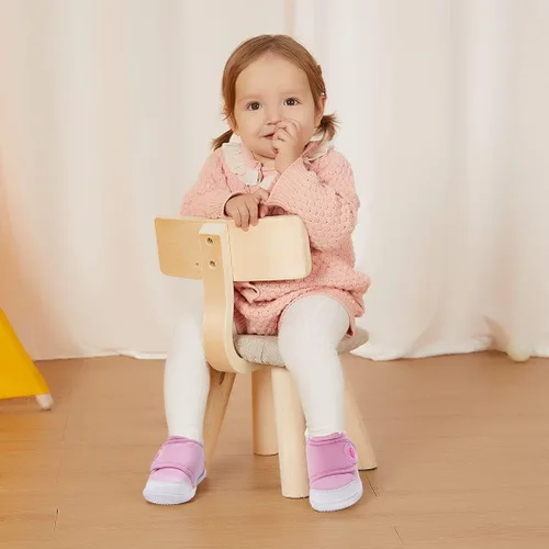 Vista 2 de BMCiTYBM Zapatos de bebé niño niña bebé zapatillas de invierno cálido antideslizante primeros caminantes 6-24 meses