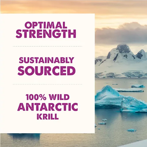 Vista 5 de Grizzly Wild - Suplemento antioxidante natural de aceite de krill antártico para perros, 8 onzas
