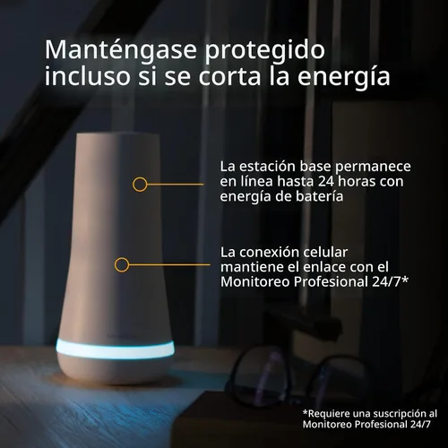 Vista 11 de SimpliSafe - Sistema de seguridad para el hogar inalámbrico de 9 piezas con cámara HD - Supervisión profesional opcional 24/7 - Sin contrato