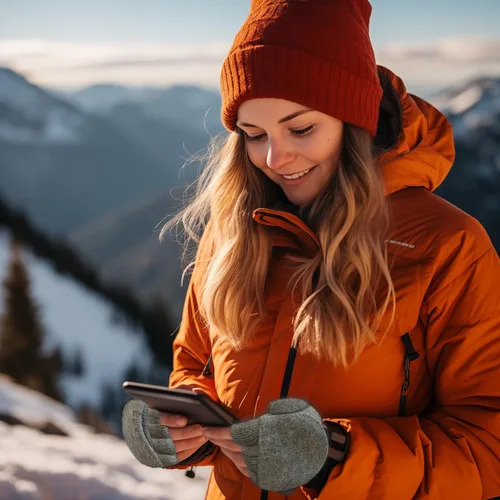 Vista 5 de Palmyth Guantes de pesca en hielo convertibles con imanes, sin dedos, de lana, abrigados para clima frío e invierno, para hombres y mujeres