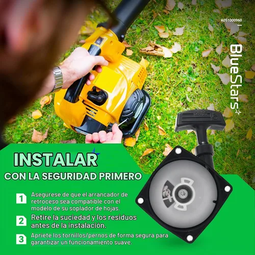 Vista 7 de BlueStars A051000960 A051000961 Arrancador de retroceso de arranque por tracción - Compatible con sopladores Echo ES-250 PB-250 PB-250LN ES-252