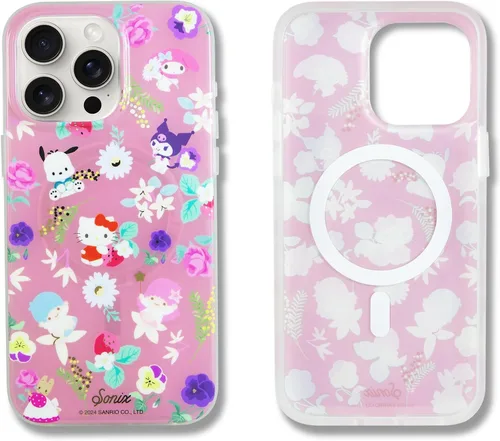 Vista 61 de Sonix x Barbie Funda para iPhone 15 Pro Compatible con MagSafe Probada para caídas de 10 pies Golden Hour