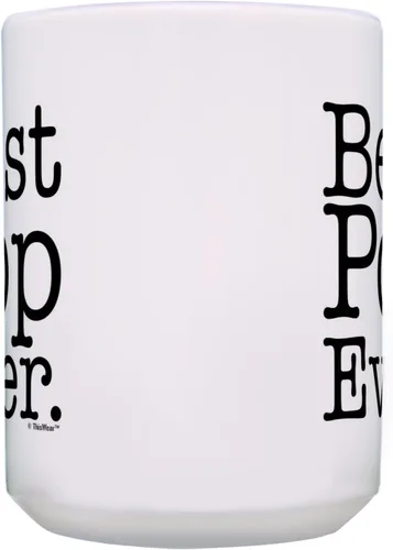 Vista 4 de Pop Mug Best Pop Ever Pop Ever Pop Birthday Gifts Best Pop Cup Pop Presents - Taza de café de 15 onzas, taza de té, color blanco 15oz - Pop