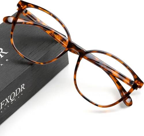Vista 12 de Gafas de computadora con bloqueo de luz azul para mujer